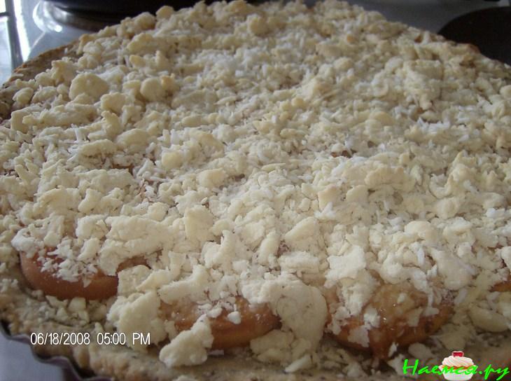 Маковый пирог с абрикосами