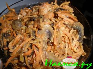 Салат "Жульен" с шампиньонами Салат "Жульен" с шампиньонами