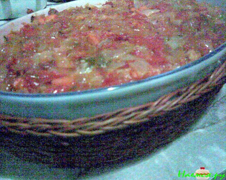 Зубатка со спаржевой фасолью