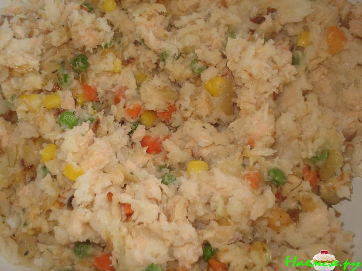 Котлеты из форели с овощами Котлеты из форели с овощами