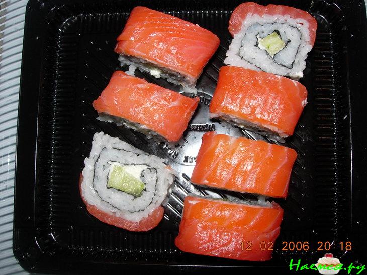 Роллы по-домашнему (очень вкусно)