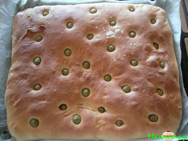 Фокачча дрожжевая на водке