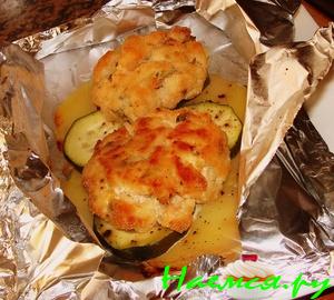 Котлеты из красной рыбы (диетические)