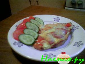 "Пицца" из кабачков