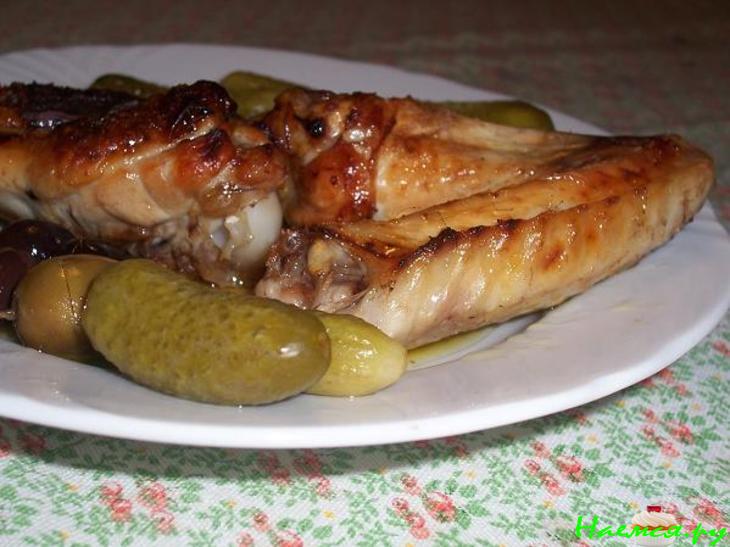 "Быстрые" куриные крылышки