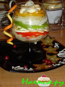 Салат-коктейль "Фантазия"