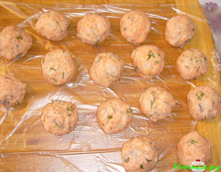 Суп рыбный с фрикадельками