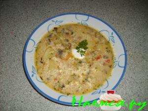 Суп "сырный"