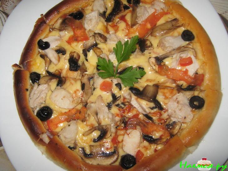 Пицца дрожжевая на молоке Пицца дрожжевая на молоке