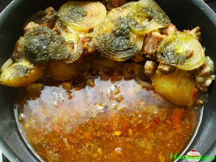 Картоха с мясом