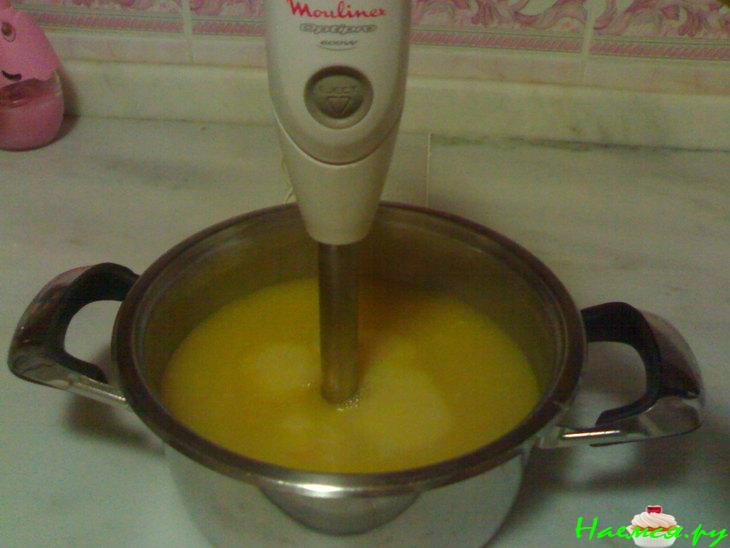 Нежный грибной крем-суп (желтенький)