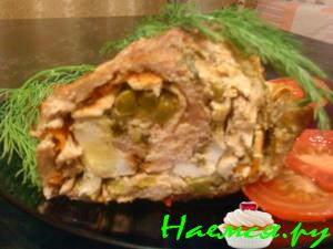 Рулет мясной уникальный (вариант)