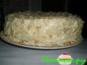 Торт "Наполеон" на день рождения
