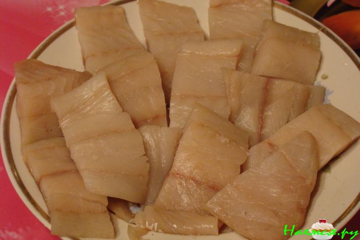 Рыба в кляре с сыром