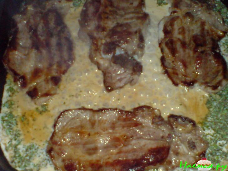 Мясо в метаксовом соусе