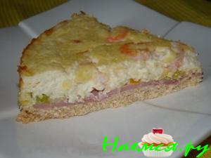 Чизкейк с креветками Чизкейк с креветками