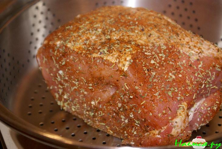 Буженина паровая с французскими травами