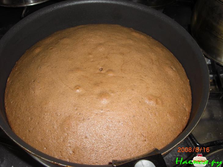 Торт "Птичье молоко - С манной кашей" (уточнение моей маленькой дочери)