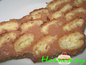 Торт "Дамские пальчики" Торт "Дамские пальчики"