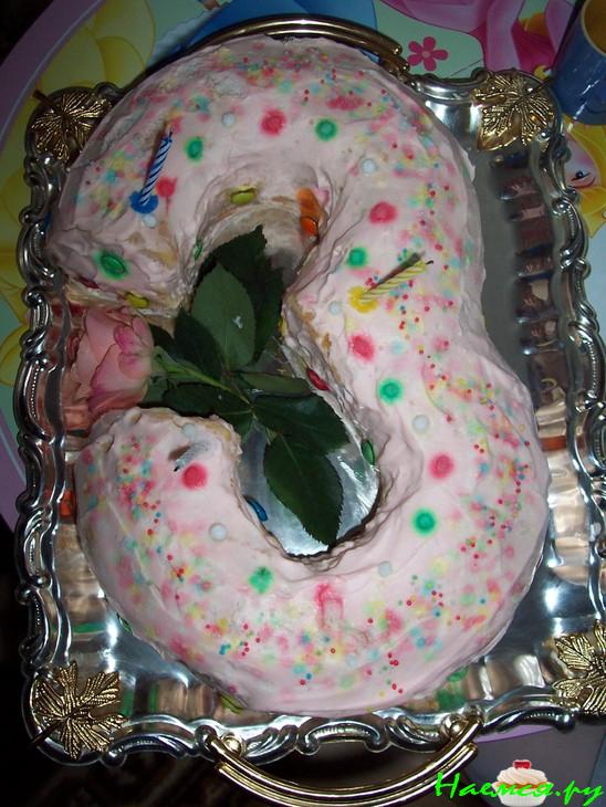 Торт на 3 год рождения