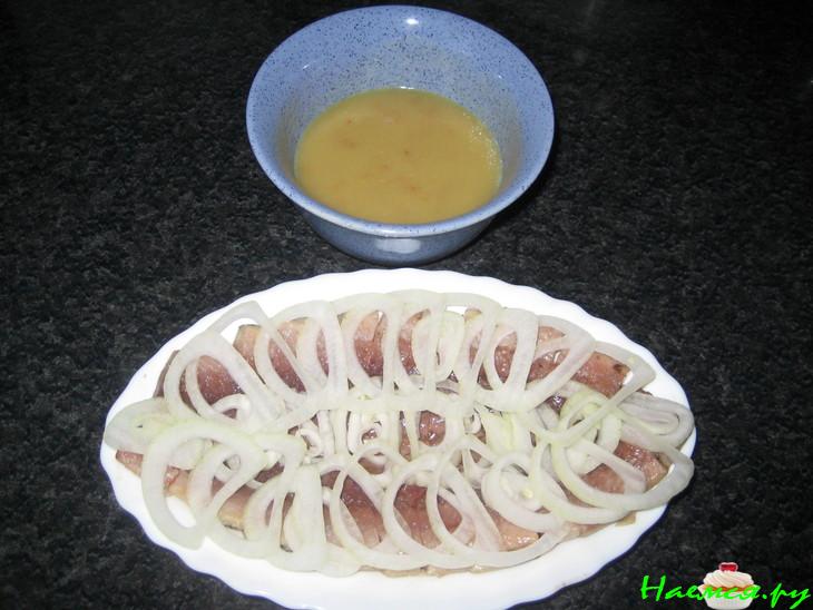 Селедка в горчичном соусе