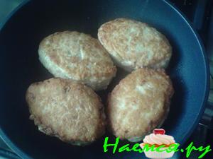 Куриные котлеты комбинированные или 2 в одном