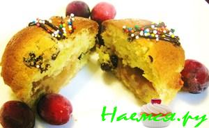 Кексы "Столичный сюрприз"