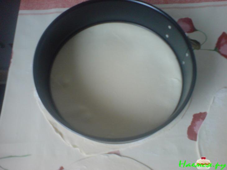 Вишнёвый торт из слоеного теста Вишнёвый торт из слоеного теста