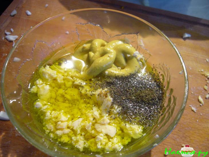 Картофельный салат со стручковой фасолью