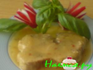 Свинина в апельсиновом соке