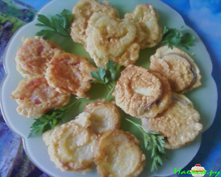 Овощи в кляре