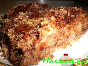 Пирог-запеканка "Грушевая услада"