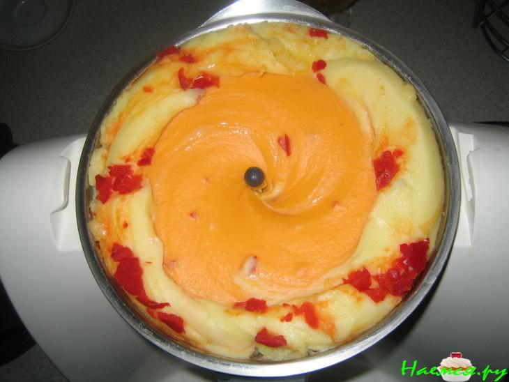 Запеканка из картофельного пюре с сыром