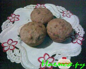 Постные маффины с 9-тью злаками и орехами (на соевом молоке)