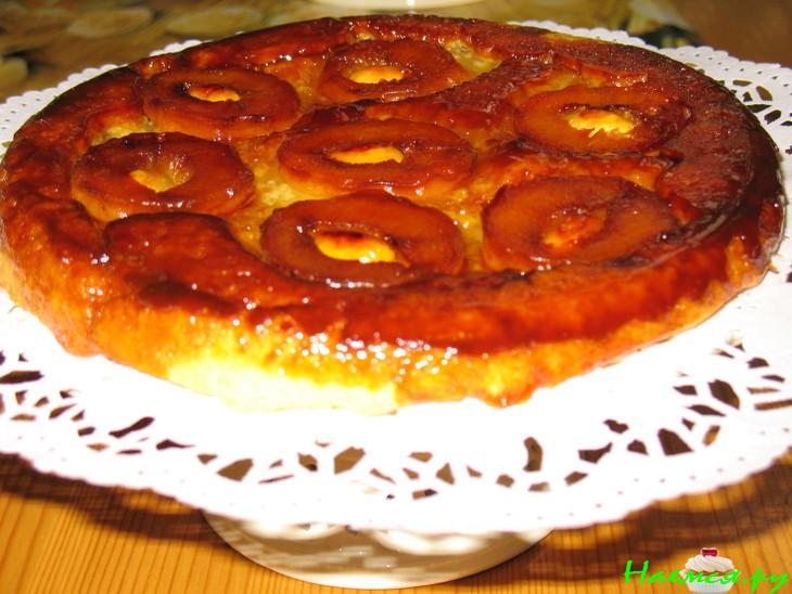 Перевернутый пирог (Tarte Tatin) с абрикосами Перевернутый пирог (Tarte Tatin) с абрикосами