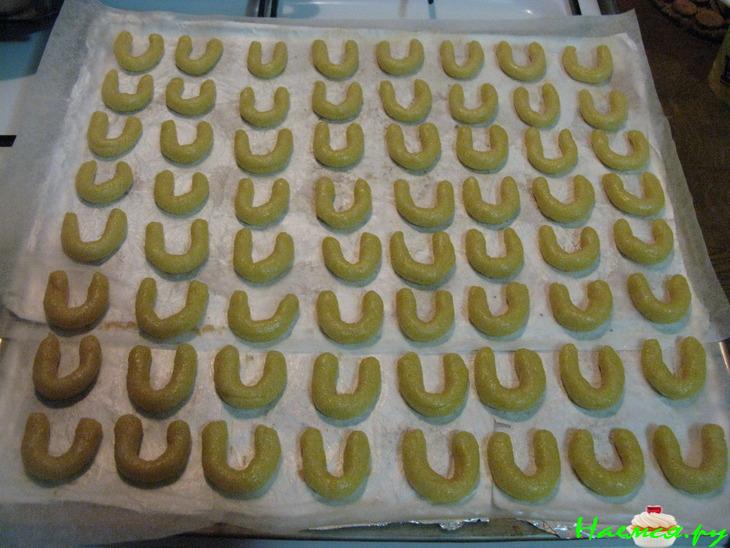 Печенье "Подковки на счастье" Печенье "Подковки на счастье"