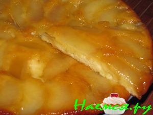 Шарлотка с грушами, перевётыш