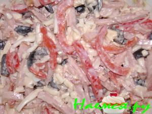 Салат "Праздничный" с бужениной