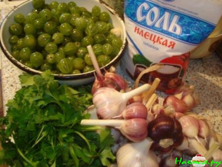 Соус из крыжовника к мясу