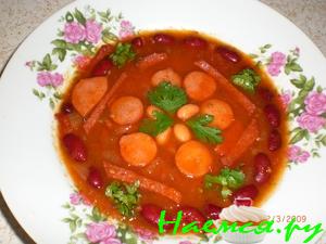 Быстрый суп (очень неполезный, но очень вкусный) 