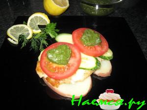 Морской окунь под шубой