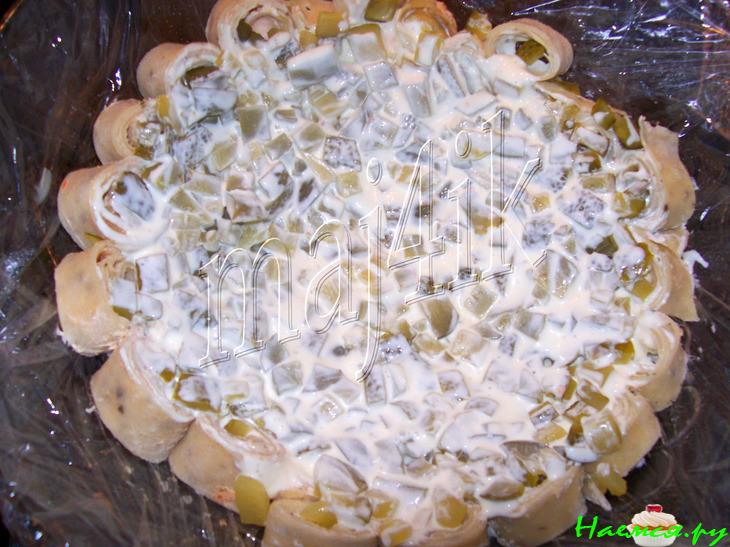 Салат "Клумба"