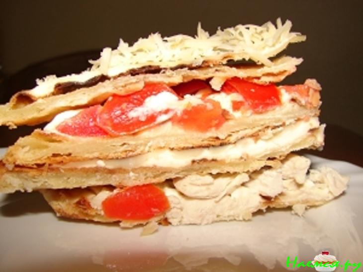 Закусочный куриный пирог