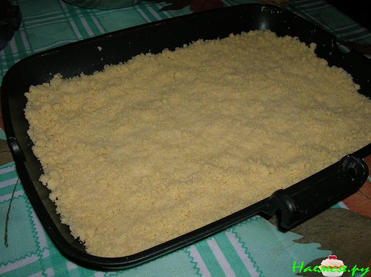 Любимый пирог с ревенем