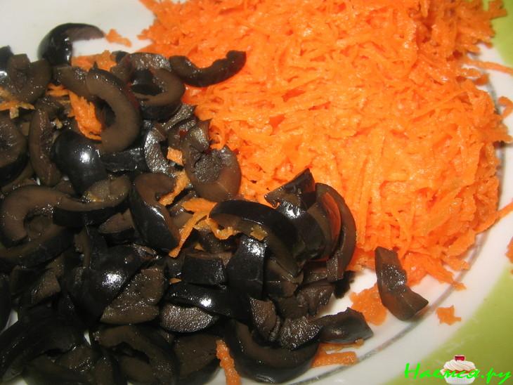 Рыба в горчичном соусе с маслинами