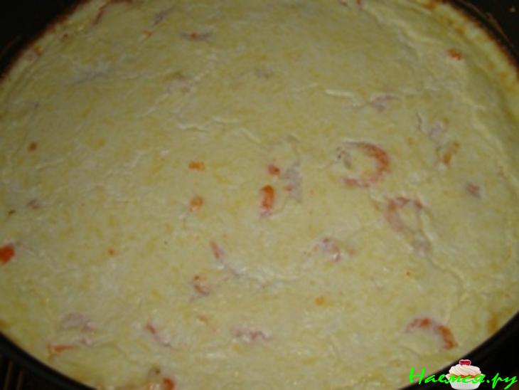 Чизкейк с креветками Чизкейк с креветками