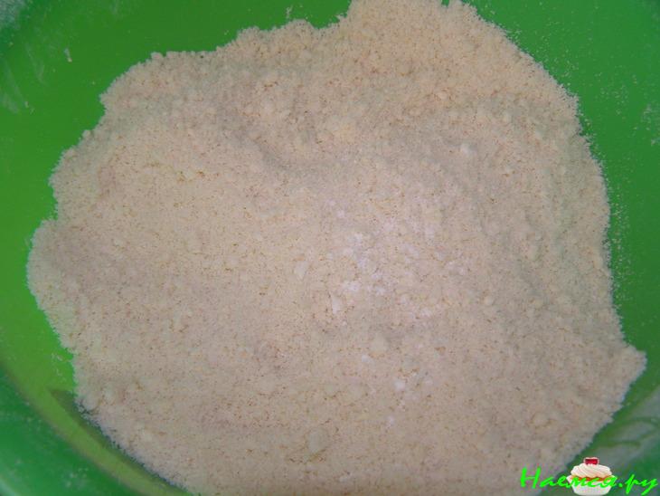 Пирог творожно-фруктовый 