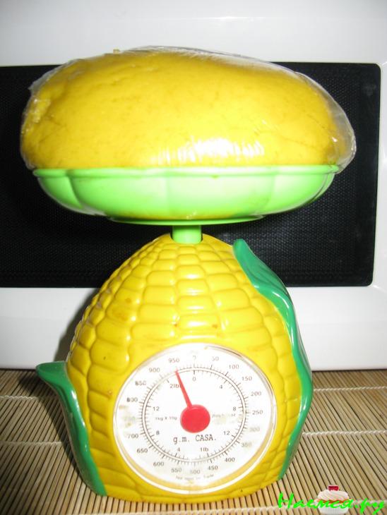 Песочный пирог с грушей и безе "Росса рассвета"