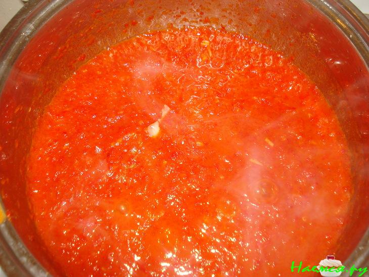 Котлеты с копчёным сыром и соусом из сладкого перца