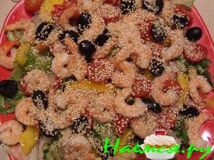 Для постящихся - салат